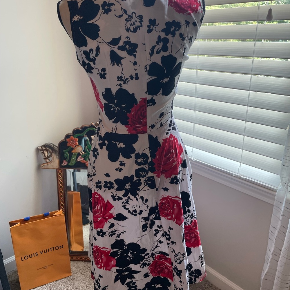 Creti Chic Floral Sleeveless Dress in SZ M - Picture 5 of 11